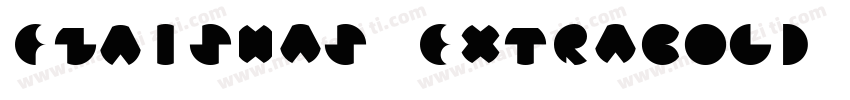 FZAiShaS ExtraBold字体转换